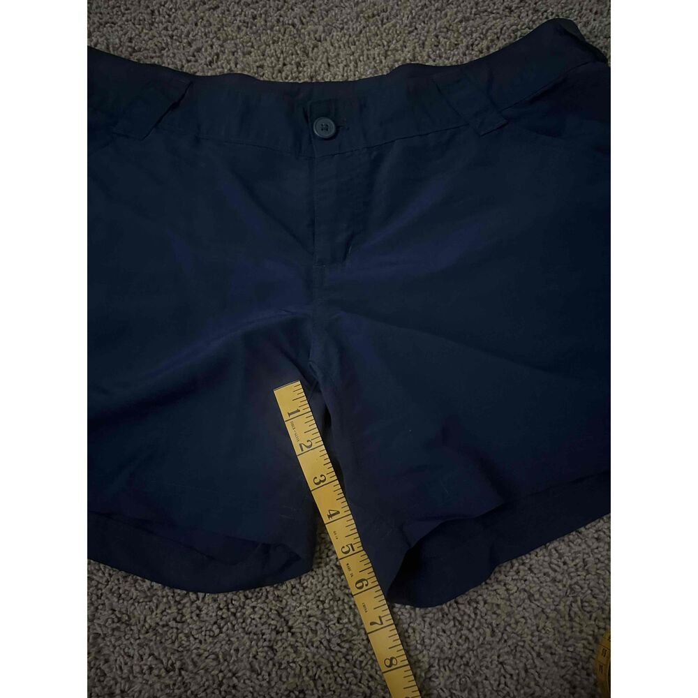 Columbia Black Solid Color Button Closure Casual … - image 6